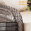 Buenhomino Outdoor Swivel Rocker Patio Chairs - 3 of 4