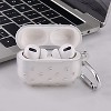 Worryfree Gadgets Case Compatible with Apple AirPods Pro Case Stylish TPU Cover Full Protective Pro Charging Case Skin Cover with Keychain, Clear - 3 of 4