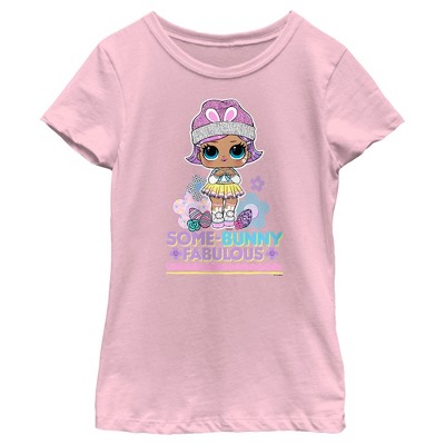 Girl's L.O.L Surprise Bunny Hun Some-Bunny Fabulous T-Shirt