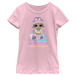 Girl's L.O.L Surprise Bunny Hun Some-Bunny Fabulous T-Shirt - 1 of 4
