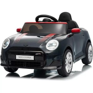 Jojoka 12V Licensed BMW MINI Ride On Car for Kids with 4.0 G Remote Control, LED Lights & Music, 3 Speeds - 1 of 4