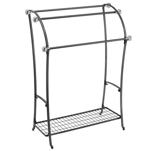 Metal Freestanding Towel Rack 3 Tiers Towel Holder Organizer for