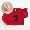 Simply Sage Market Women's Graphic Sweatshirt Embroidered Game Day Arched - 3 of 3