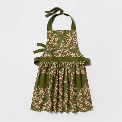 Cotton Adult Apron Green - Threshold™