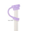 Unique Bargains Dust-Proof 40oz Straw Cover 4 Set - 2 of 4