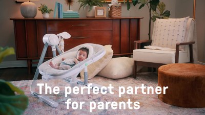 Altalena Pieghevole Per Neonati Ingenuity - Multidirezionale Con Vibrazioni E Suoni Naturali - Foto 9