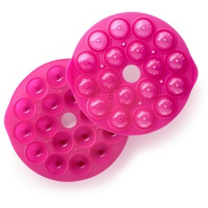 Lekue 18 Cavity Silicone Cake Pop Mold, Magenta - 1 of 1