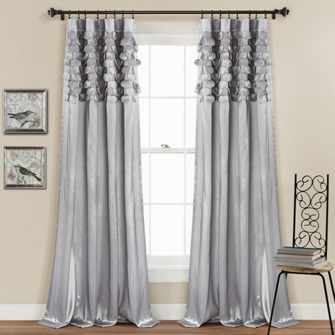 Lh Décor, White Lh Decor Gigi Valance Textured Window Kitchen Cu