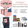 MaseiKar Foldable Duffel Bag 35L Small Luggage Bag Lightweight for Travel Gym Sport-Pink - 2 of 4