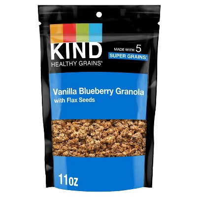 KIND Healthy Grains Fiber Vanilla Blueberry Clusters - 11oz