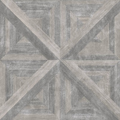 4'x5' Set of 20 Townhouse Peel & Stick Floor Tiles Gray - Brewster