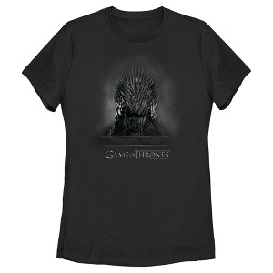 Women's Game of Thrones Smokey Iron Throne T-Shirt - 1 of 4