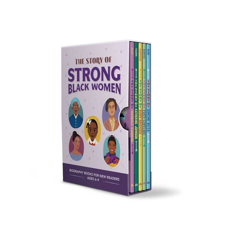 The Story of Strong Black Women 5 Book Box Set - (The Story Of: Inspiring Biographies for Young Readers) by  Rockridge Press (Paperback), 1 of 2