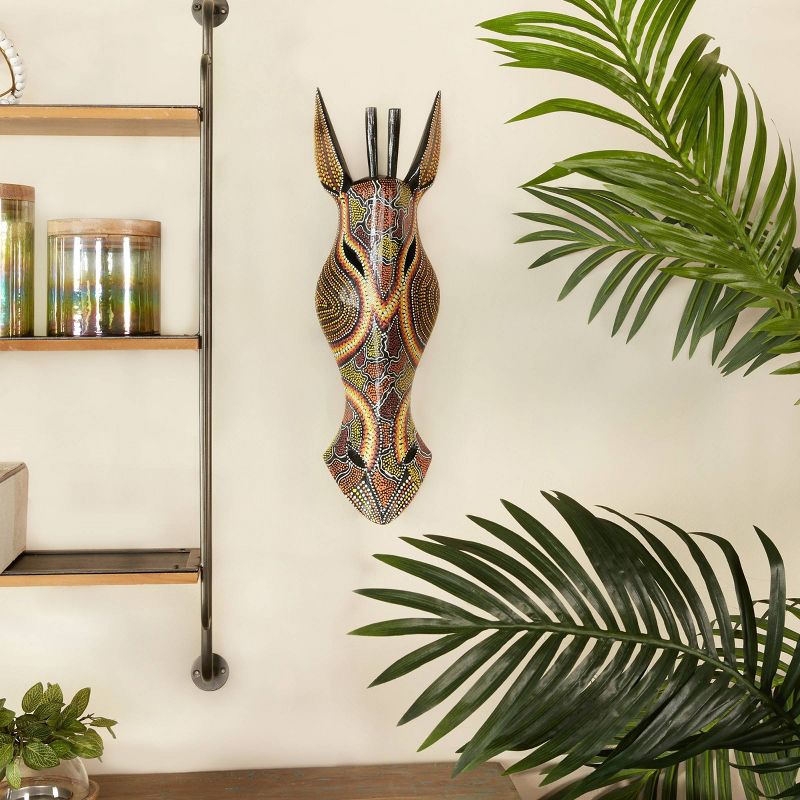 Wood Horse Spotted Wall Decor - Olivia & May, 1 of 4