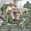 Oversized Power Lift Recliner Chair with Remote and Footrest,Wide Electric Sofa for Elderly with Side Pocket-Baofuwish - 2 of 4