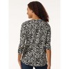 Jones New York Printed Keyhole Neckline Top - 3 of 3