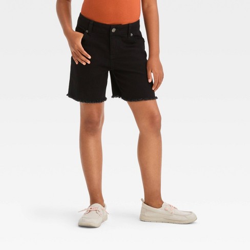 Target black store jean shorts