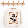 Happy Fall Racoon Skater - Toddler Long Sleeve Graphic Tee and Youth Long Sleeve Graphic T-Shirt - 2 of 3