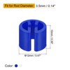 Unique Bargains Reusability Easy to use Clothes Hanger Markers Clips 300 Pcs - 2 of 4