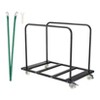 Folding Table Cart, 45.28 x 29.14 Inch Heavy Duty Drywall Sheet Cart Handling Wall Panel, 1500 LBS Panel Dolly Truck - 2 of 4