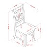 Set of 2 Lexin Padded Dining Side Chairs - miBasics - 4 of 4