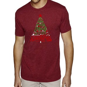 LA Pop Art Have Yourself a Merry Little Christmas - Men's Premium Blend Word Art T-Shirt - 1 of 4