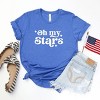 Simply Sage Market Oh My Stars Bold Short Sleeve Tee - 2 of 4