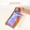 Unique Bargains Clear Portable Waterproof Travel Makeup Bag 1 Pc - 2 of 4