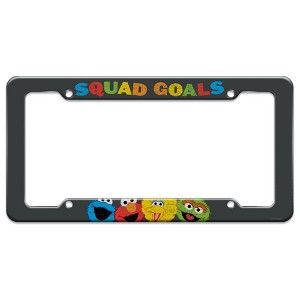 Sesame Street Squad Goals License Plate Tag Frame : Target