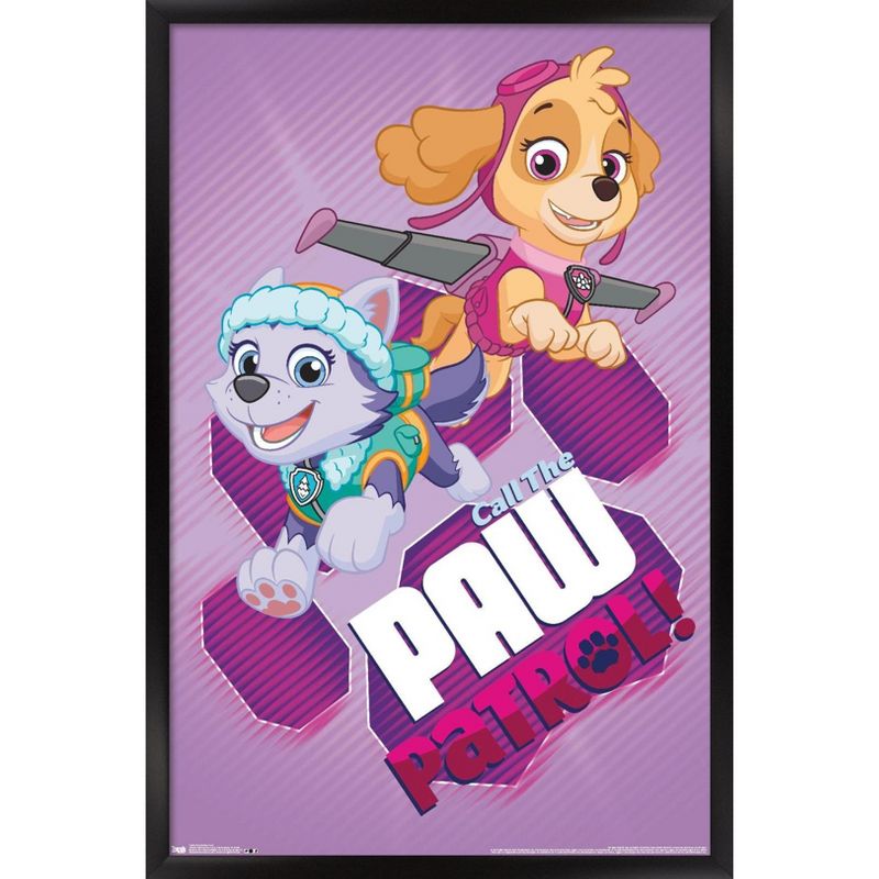 Trends International Nickelodeon Paw Patrol - Call Framed Wall Poster Prints, 1 of 7