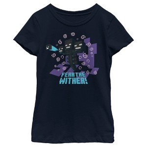 Girl's Minecraft Fear the Wither T-Shirt - 1 of 4