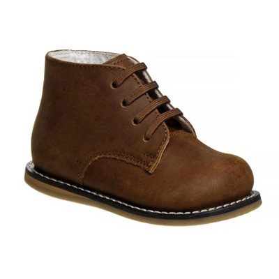 Josmo Logan Toddlers' Leather Medium Width Walking Shoes - Brown, 6.5 ...