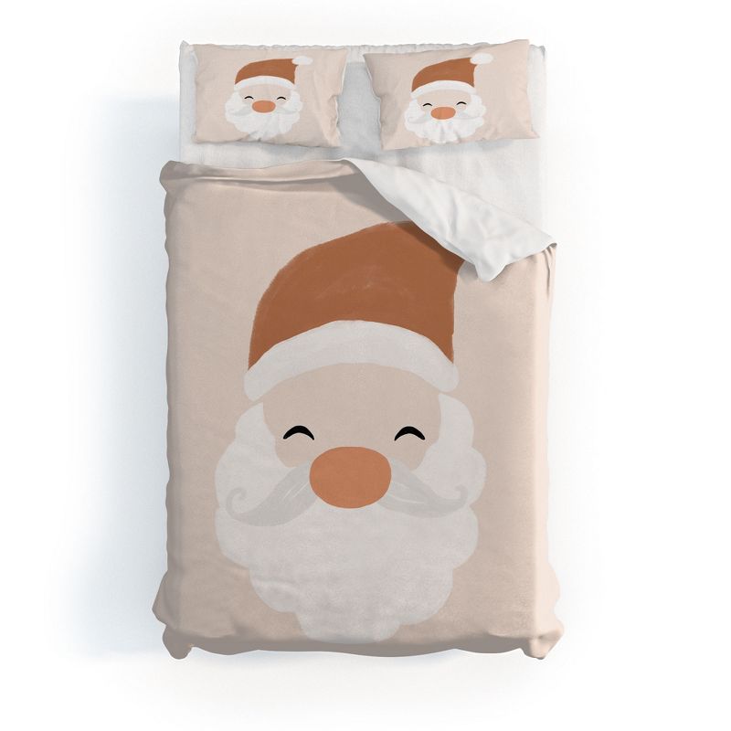 Orara Studio Santa Claus Painting Duvet Cover + Pillow Sham(s) - Deny Designs, 1 of 5