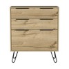 NicBex 30-inch Drawer Dresser for Bedroom,Modern Style Drawers with Hairpin Legs,Dressers for Kids Room,Living Room,Entry and Hallway,Beige - 4 of 4
