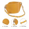 Unique Bargains PU Leather Portable Detachable Strap Water Bottle Carrier Holder 6.5 x 2.7" - 3 of 4