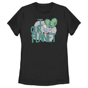 Women's Rocko's Modern Life I Heart Our Planet T-Shirt - 1 of 4