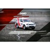 Mitsubishi Pajero Evolution RHD (Right Hand Drive) White with Graphics "Ralliart" 1/64 Diecast Model Car by Inno Models - 3 of 3
