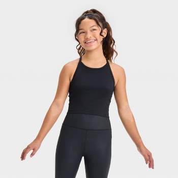 Girls' Seamless Cropped Tank Top - All In Motion™