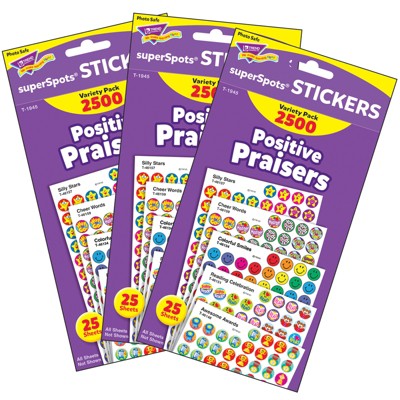 TREND Holiday Celebration Sparkle Stickers® Variety Pack, 648 Per Pack, 2  Packs