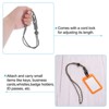 Unique Bargains Whistle Badge Holder Wrist Lanyard with Sling Clip 2 Pcs - 4 of 4