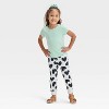Toddler Girls' Solid Short Sleeve T-Shirt - Cat & Jack™ - 3 of 3