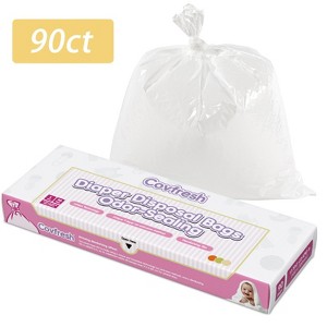 Covfresh Odor Sealing  Diaper Disposal Bags Durable & Unscented Diaper Waste Bags - 1 of 4