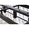 Elegant Lighting Nordic 6 - Light Pendant in  Black - 3 of 4