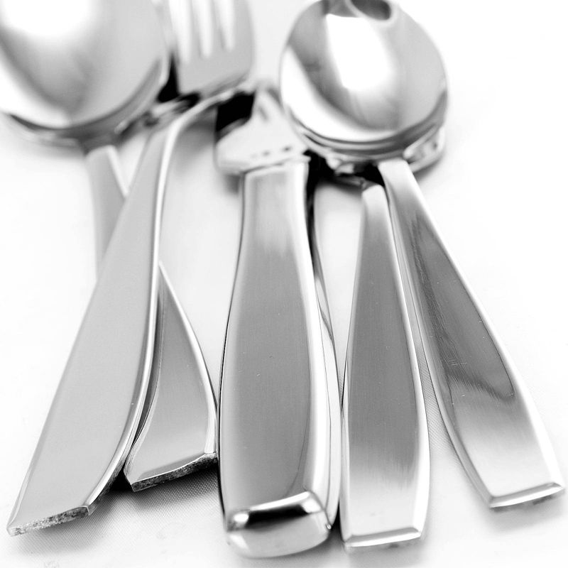 Gibson Home 20pc Stainless Steel Castleford Silverware Set, 3 of 5