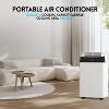 12,000 BTU Portable AC - 3-in-1 Cool/Dehumidify/Fan for 550SqFt, Remote & LED Display, Freestanding - 4 of 4