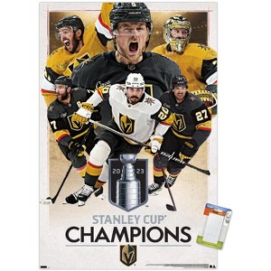 Trends International NHL Vegas Golden Knights - 2023 Stanley Cup Champions Unframed Wall Poster Prints - 1 of 4