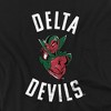 Men's Mississippi Valley State University Official MVSU Devils Logo Adult T-Shirt - 2 of 4