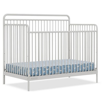 Delta Children Hayden 5 in 1 Convertible Metal Crib Warm Gray Target