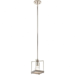 Kichler Lighting Tanis 1 - Light Pendant in  Distressed Antique Gray - 1 of 4