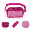 Unique Bargains Clear Style Running Waist Pack 1 Pc - 3 of 4